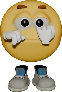 Emotiguy giving the finger